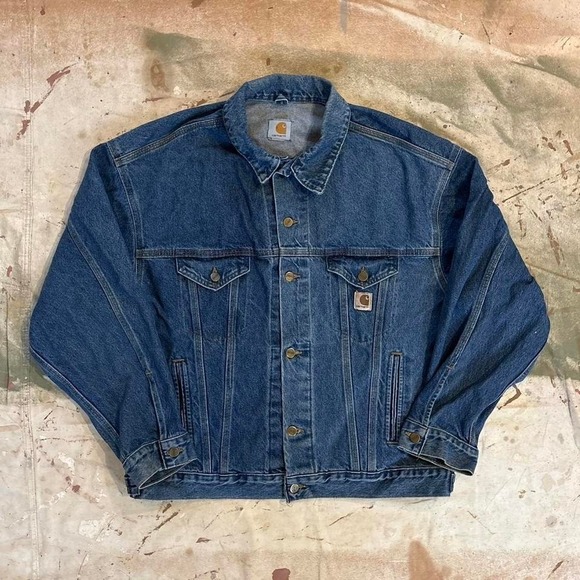Carhartt Other - Vintage Denim Carhartt Jacket